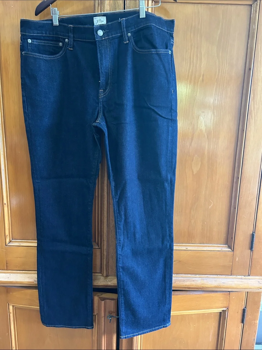 J. Crew Men’s Dark Blue Straight Jeans